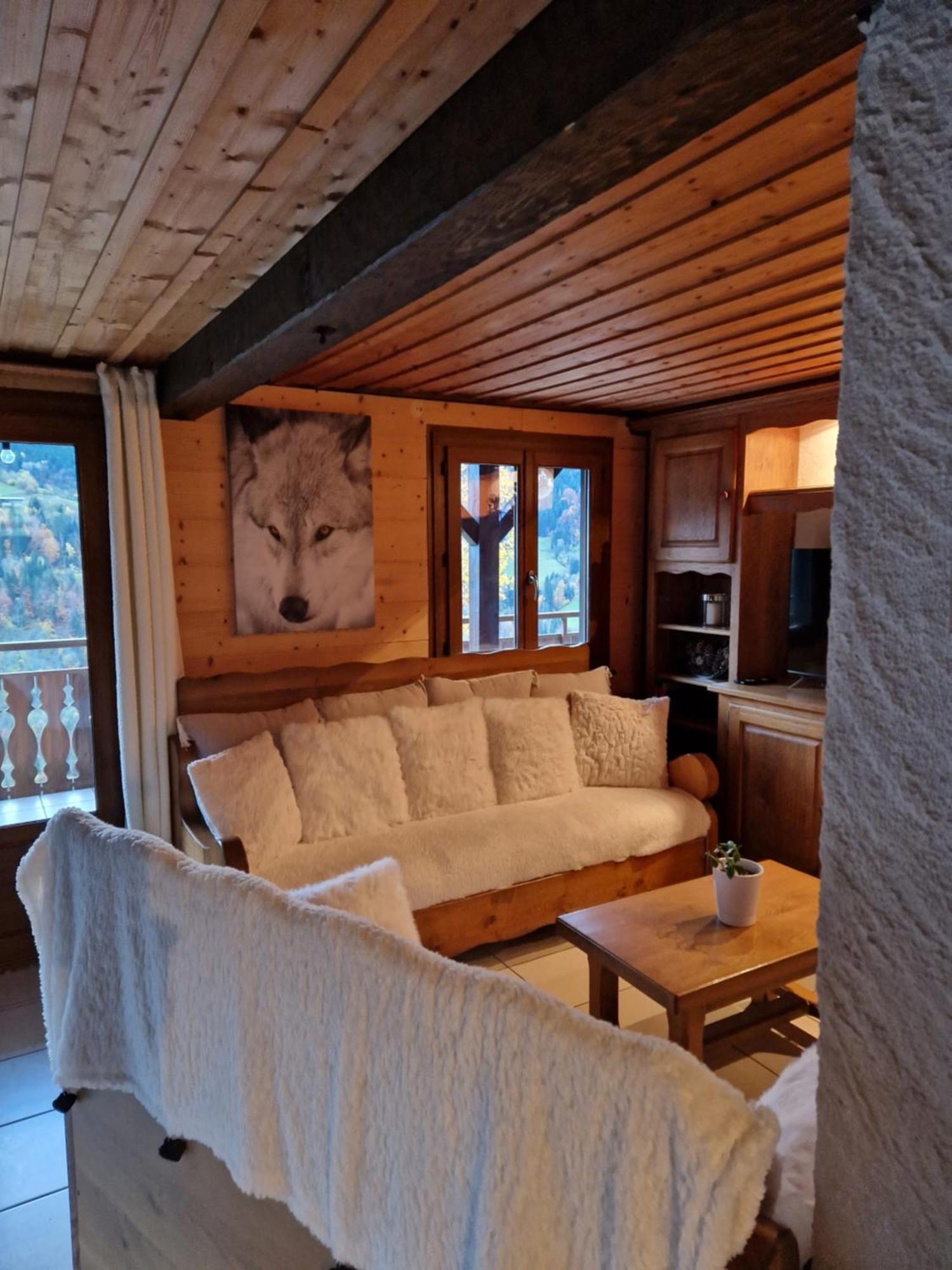 Chalet De Manigod Bagian luar foto
