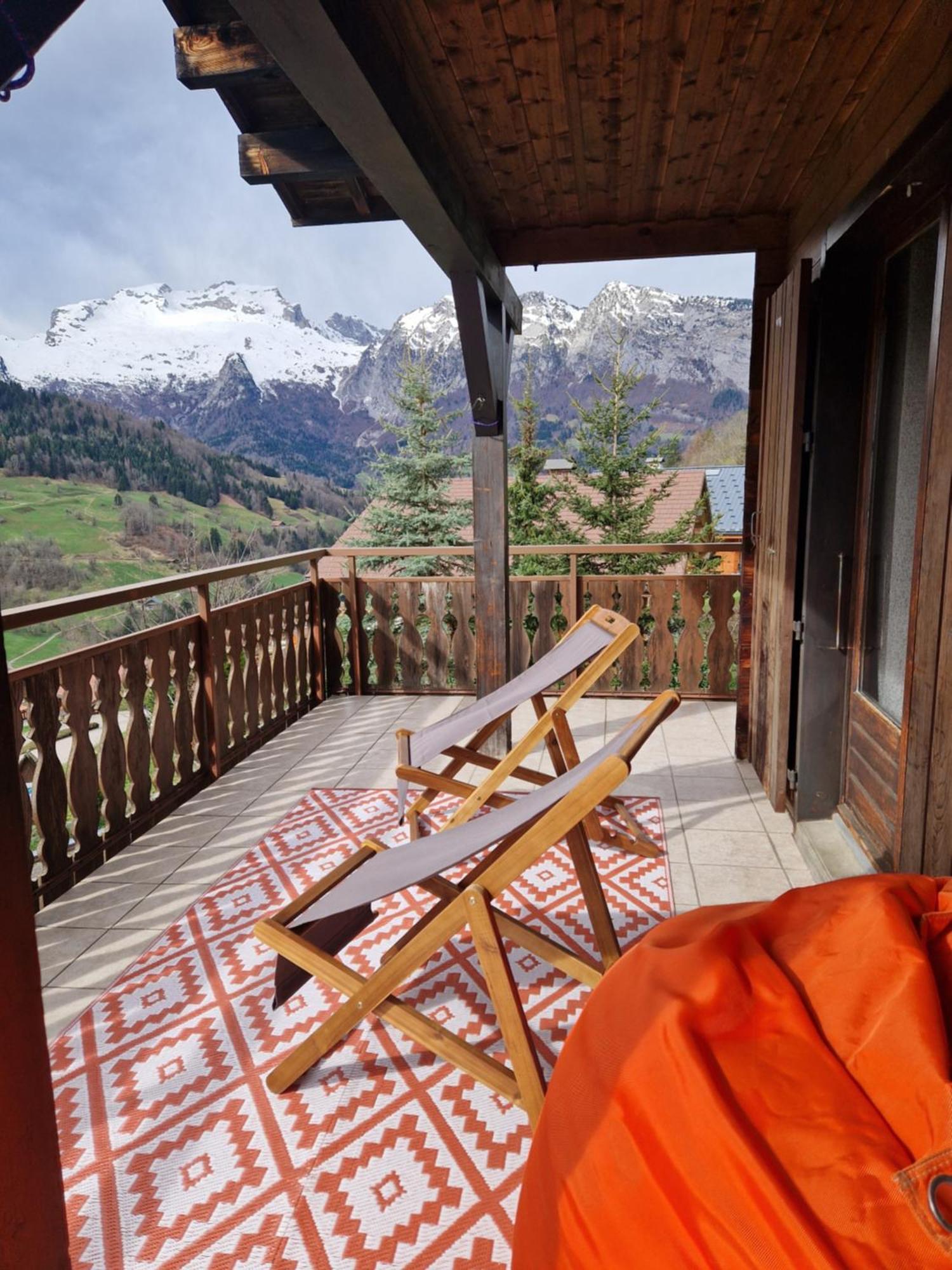 Chalet De Manigod Bagian luar foto